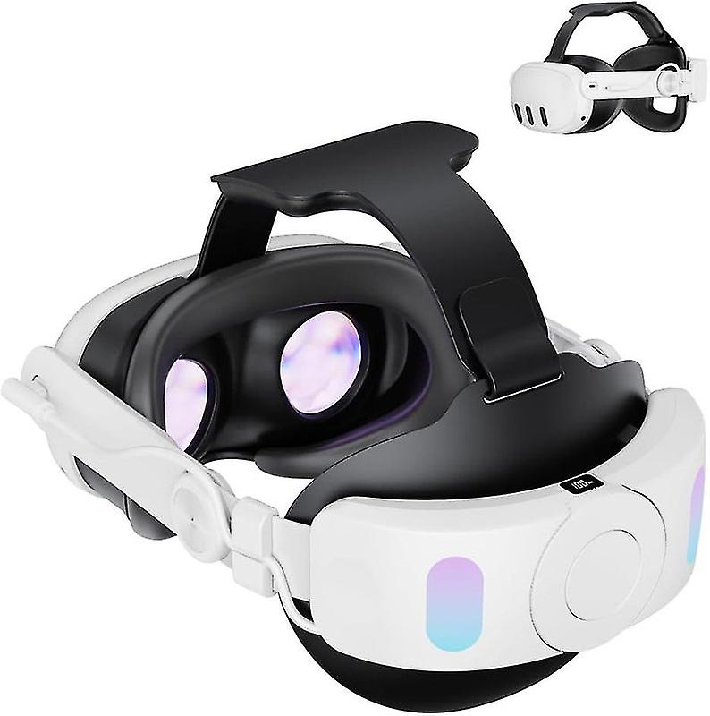 Head Strap For Meta Quest 3, Replacement Elite Strap With Buit-in 6000mah Battery For Oculus Quest 3
