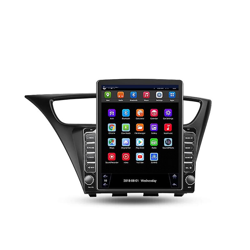 for Honda Civic 9 FK FB 2012 - 2017 Android GPS Navigation Car Radio Player For Tesla Style 9.7 Inch