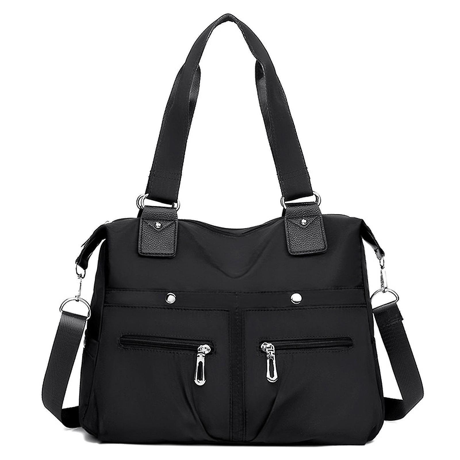 حقيبة يد نسائية متعددة الجيوب حقيبة كتف مقاومة للماء حقيبة سفر ذات سعة كبيرة 100٪ جديدة