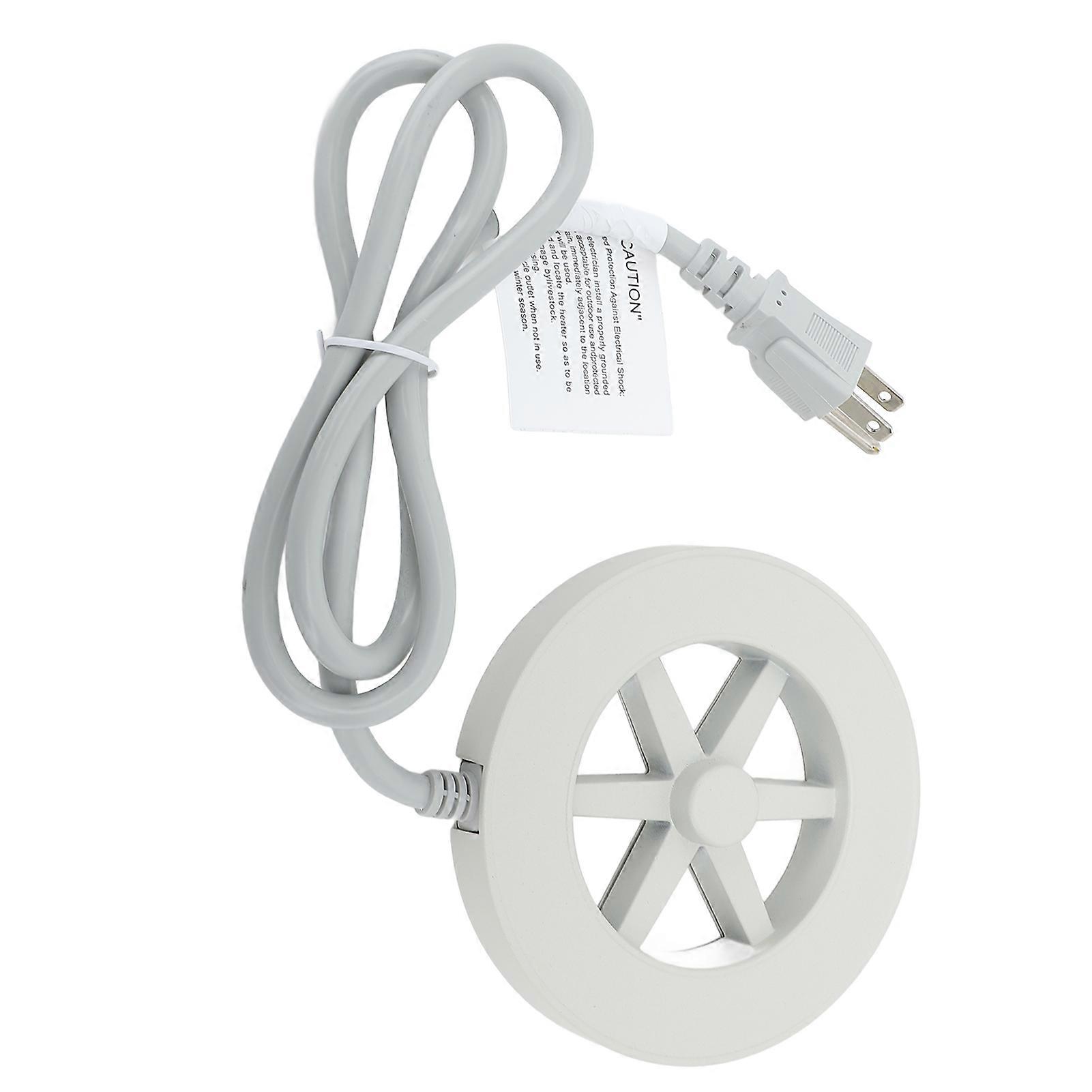 屋外用バードバスヒーター 自動定温加熱 バードバスウォーターヒーター 鳥用氷除去装置 鶏用