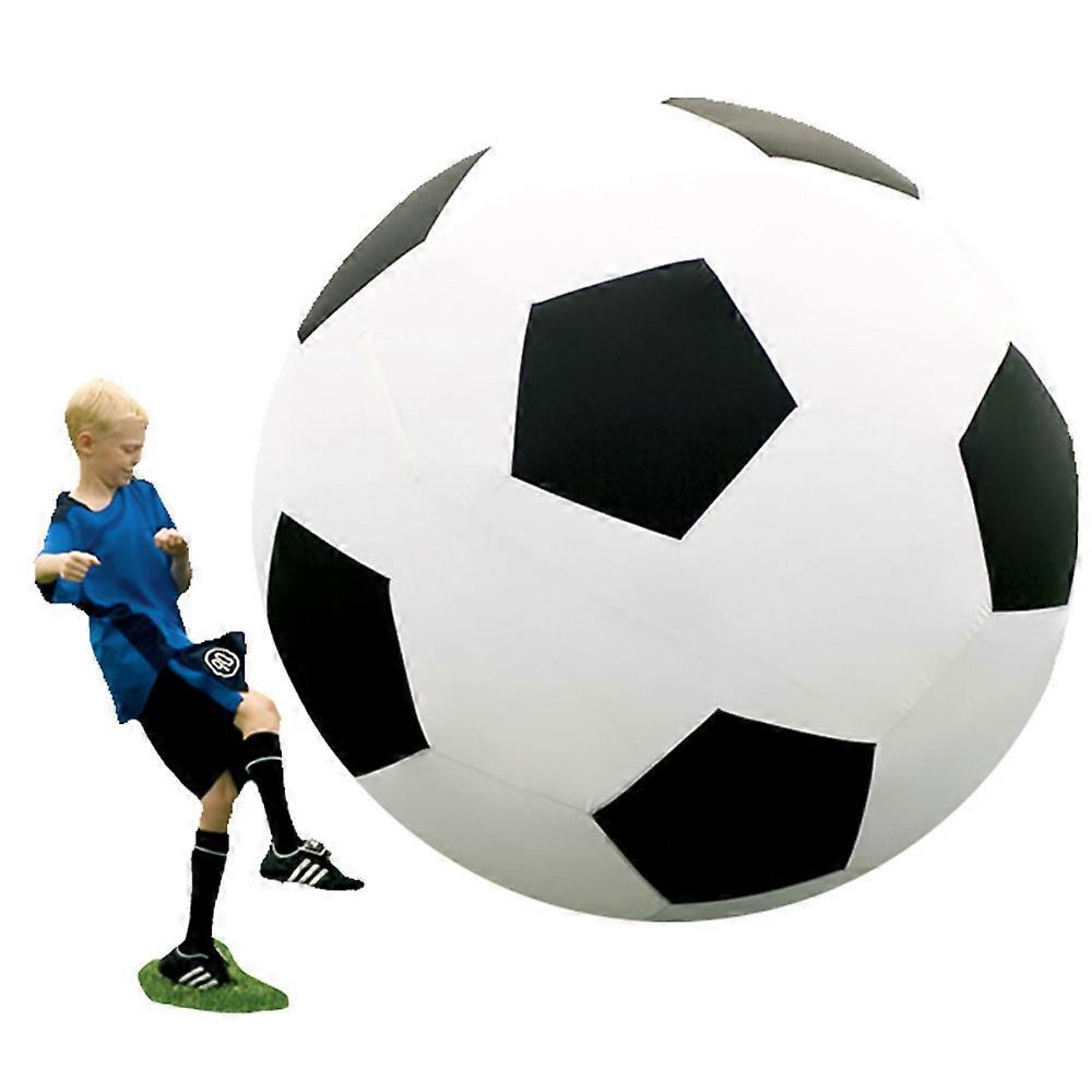Giant inflatable soccer beach ball
