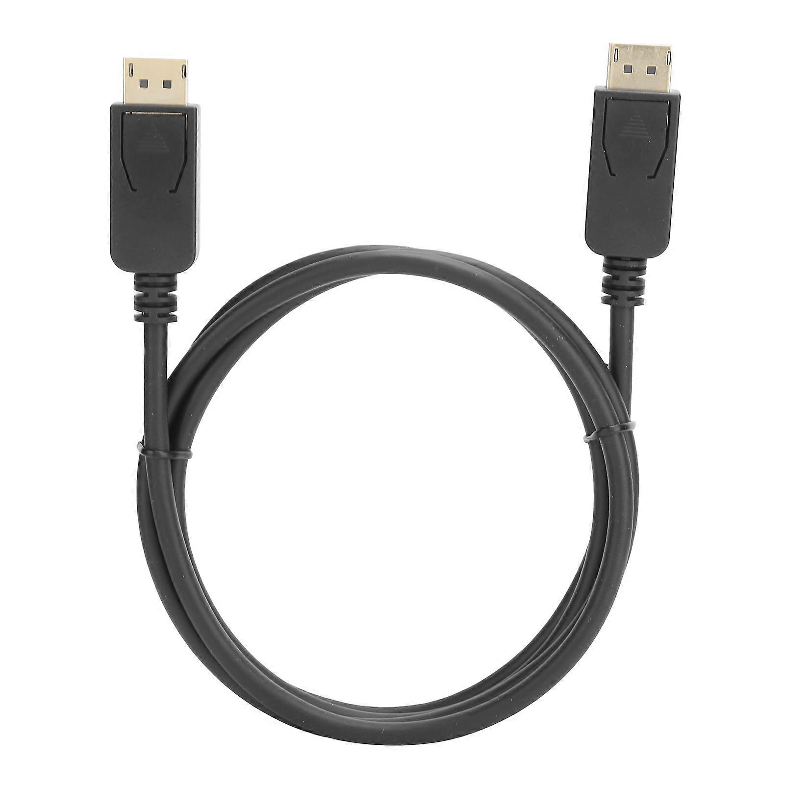 DP to DP Cable Black ABS Material Version 1.2 for Computer Display Converter 4k 60hz3 Meter