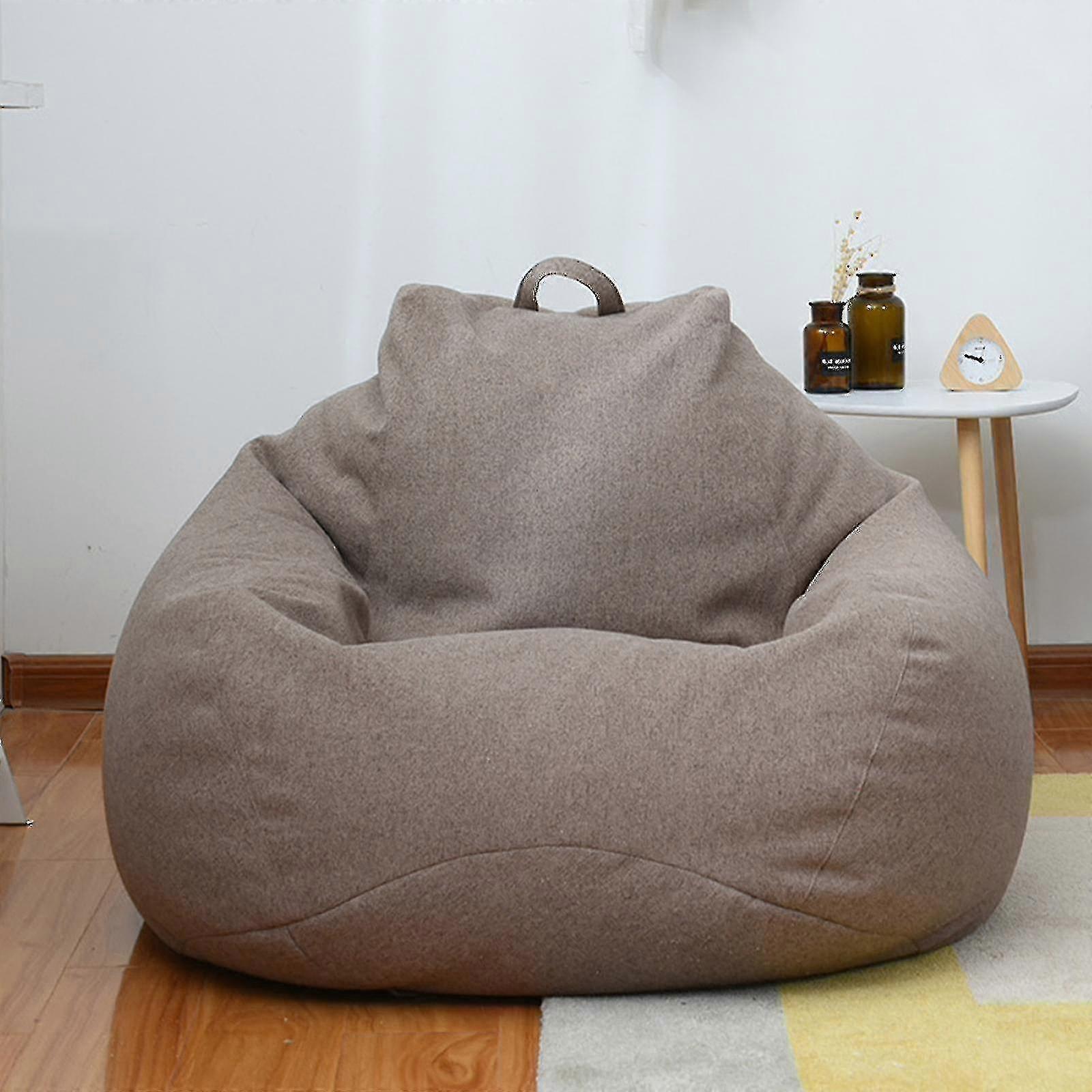 Nou extra mare Bean Bag Scaune canapea canapea Cover Indoor Lazy Lounger pentru adulți copii de promovare Pret