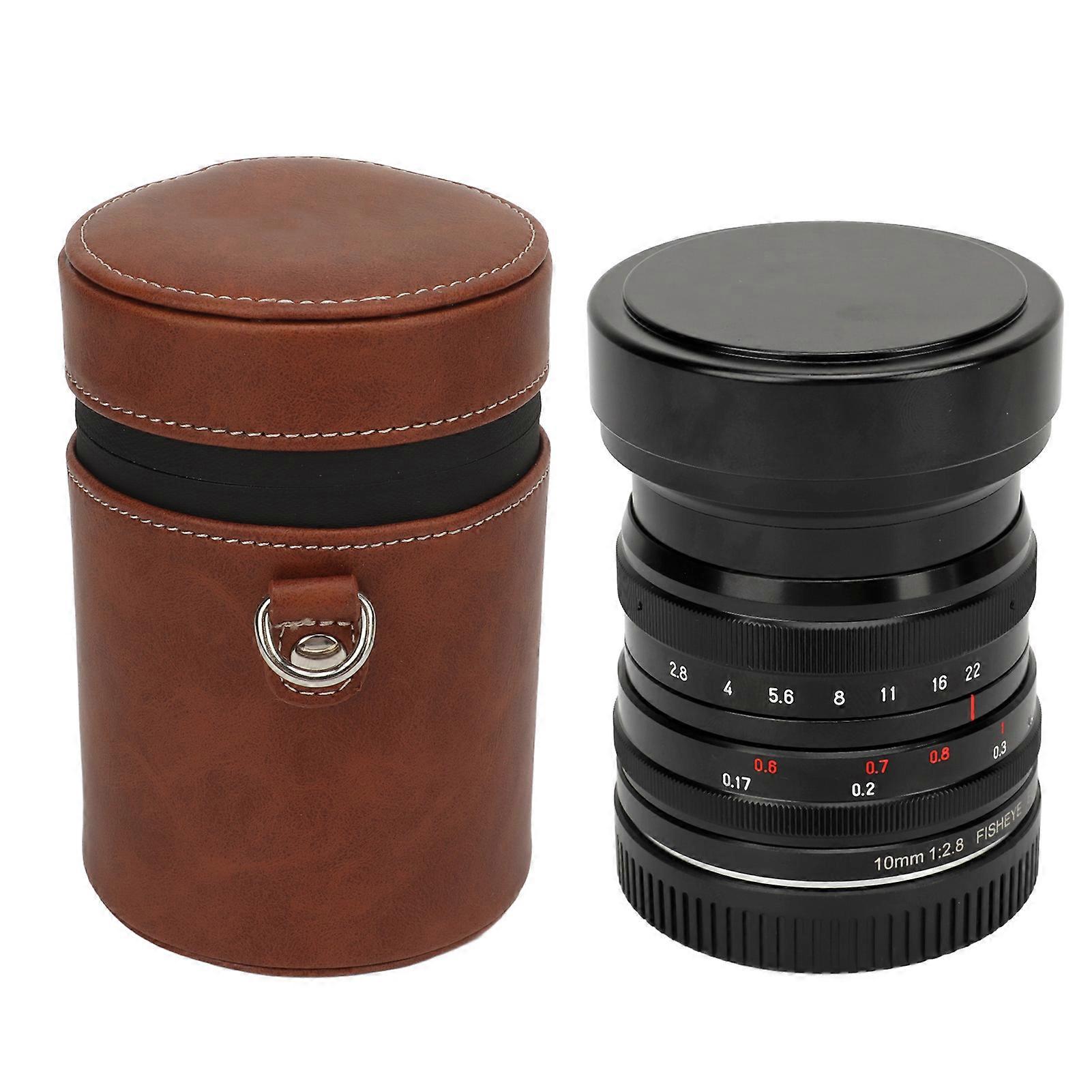 10mm F2.8 Full Frame Ultra Wide Angle 178 Degree Fisheye Lens Large Aperture Manual Focuse Camera Lens For R Rp R5 R6 R3 Cameras