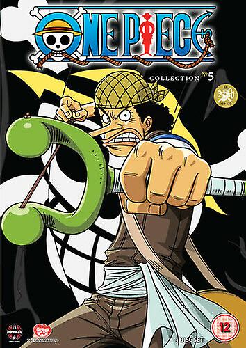 One Piece Collection 5 DVD (2014) Kounosuke Uda cert 12 4 discs - Region 2