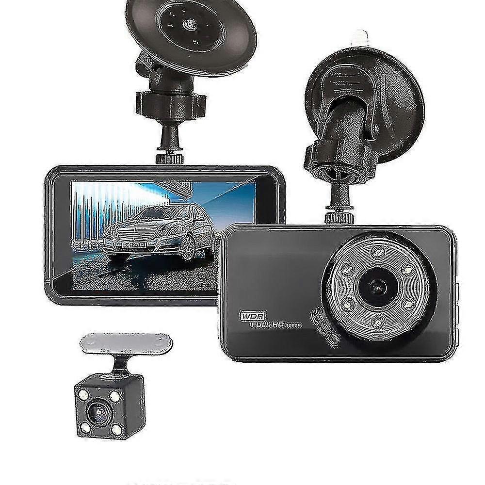 1080pフルHDデュアルドライビングレコーダー車のカメラダッシュボードカメラドライビングレコーダー車用170ワイド-A