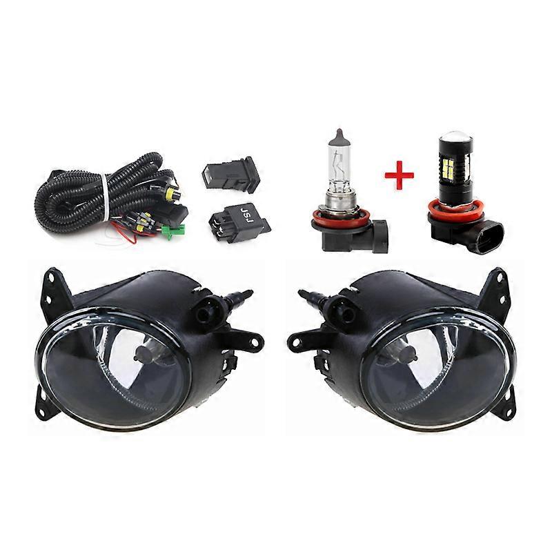 Front Bumper Driving Fog Light Lamp headlights fog light For Mitsubishi Lancer 2008 2009-2014 wire harness foglights