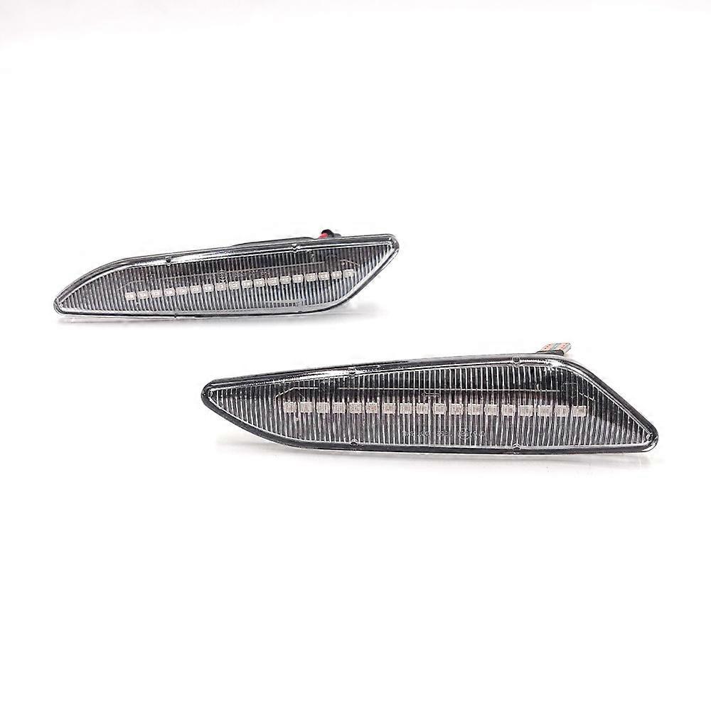 2Pcs LED Dynamic Side Marker Light Arrow Turn Signal Blinker Lamps For Alfa Romeo 156 147 For Fiat Tipo Lancia Delta 3 Ypsilon