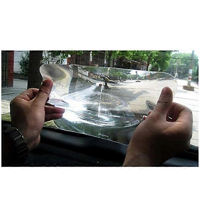 Auto Car Reversing Sticker Durable Transparent Parking Sticker Rear Window Enlarge View Angle Optical Wide Angle Fresnel Lens