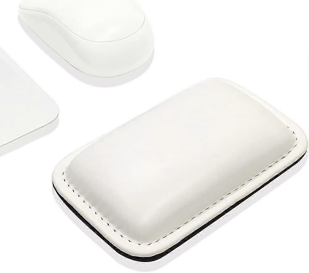 Office/home Pu Leather Mouse Wrist Rest Support Pad Mat Interior Soft Memory Foam