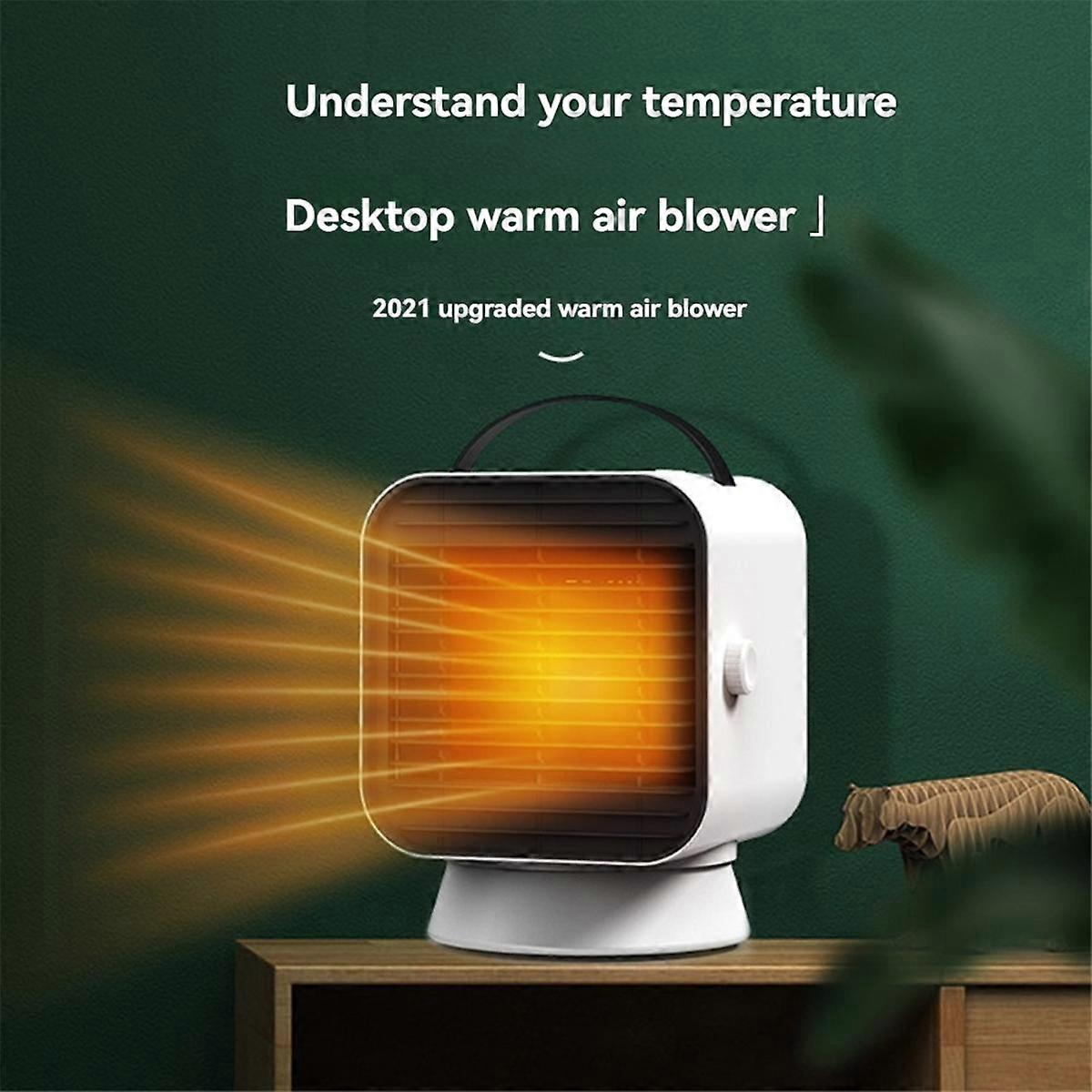 Portable Heater Fan Overheating Protection 3S Fast Heating Ceramic Space Thermostat Rapid Heating O