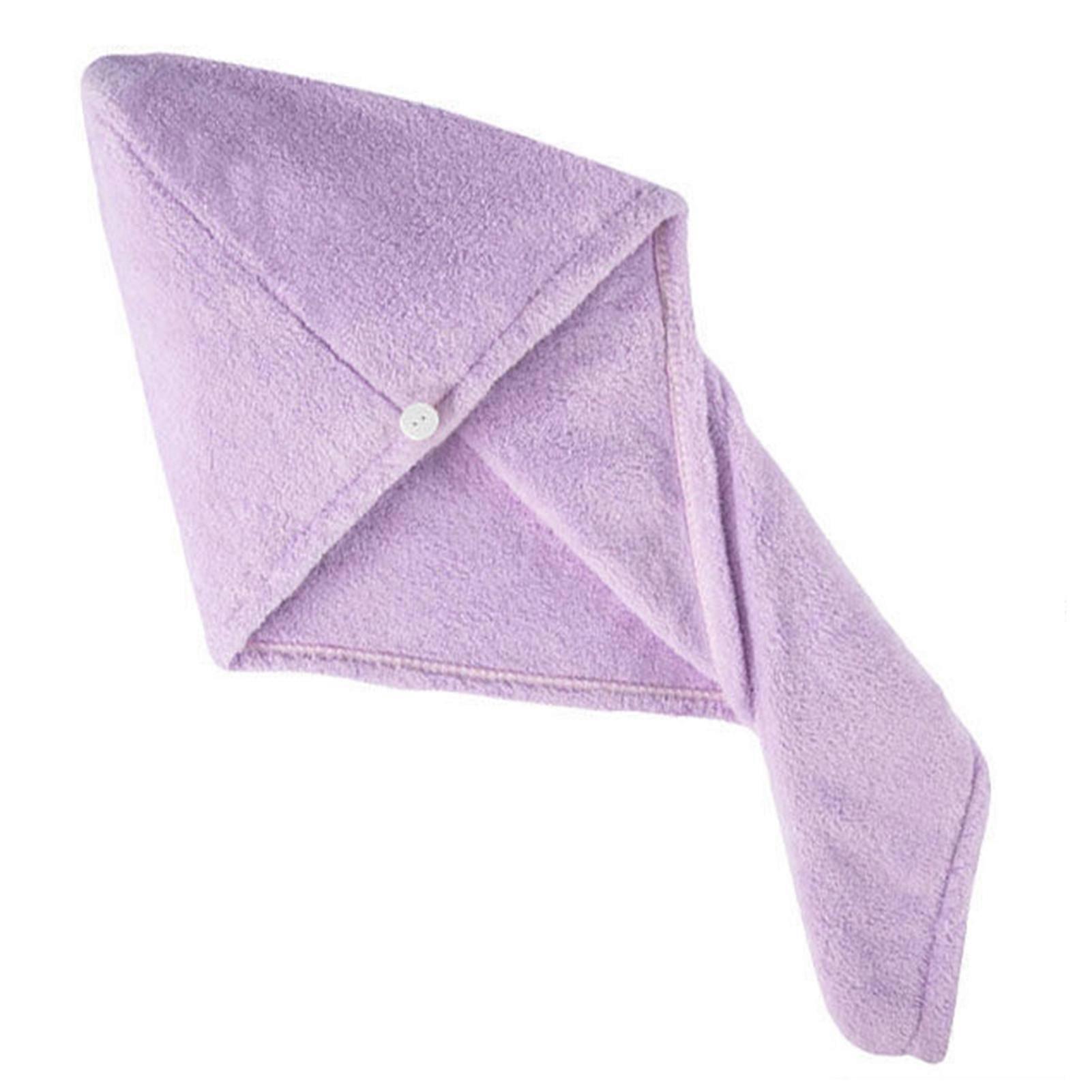 Rapid Hair Drying Head Towel Double-layer Thickened Fabric for Women Wet Hair Curly Longer