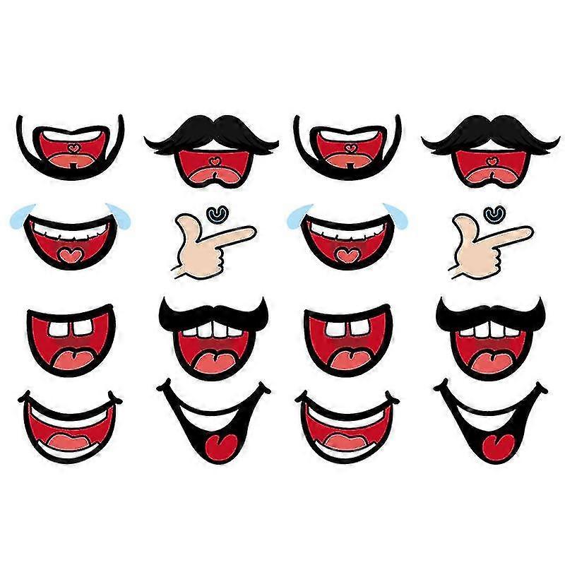 8pack Face Mask Stickers
