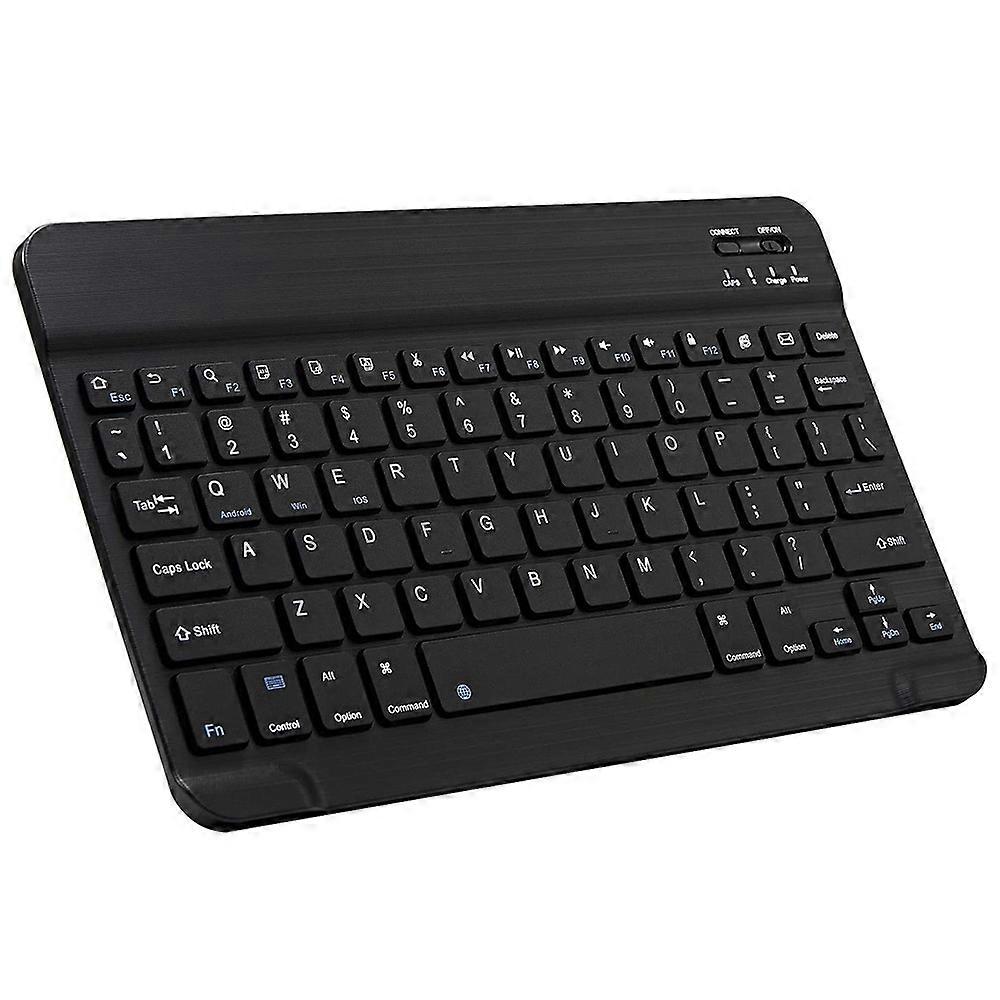 Ultra-Slim Bluetooth Keyboard Portable Mini Wireless Keyboard Rechargeable for iOS Android Windows - 10 inch