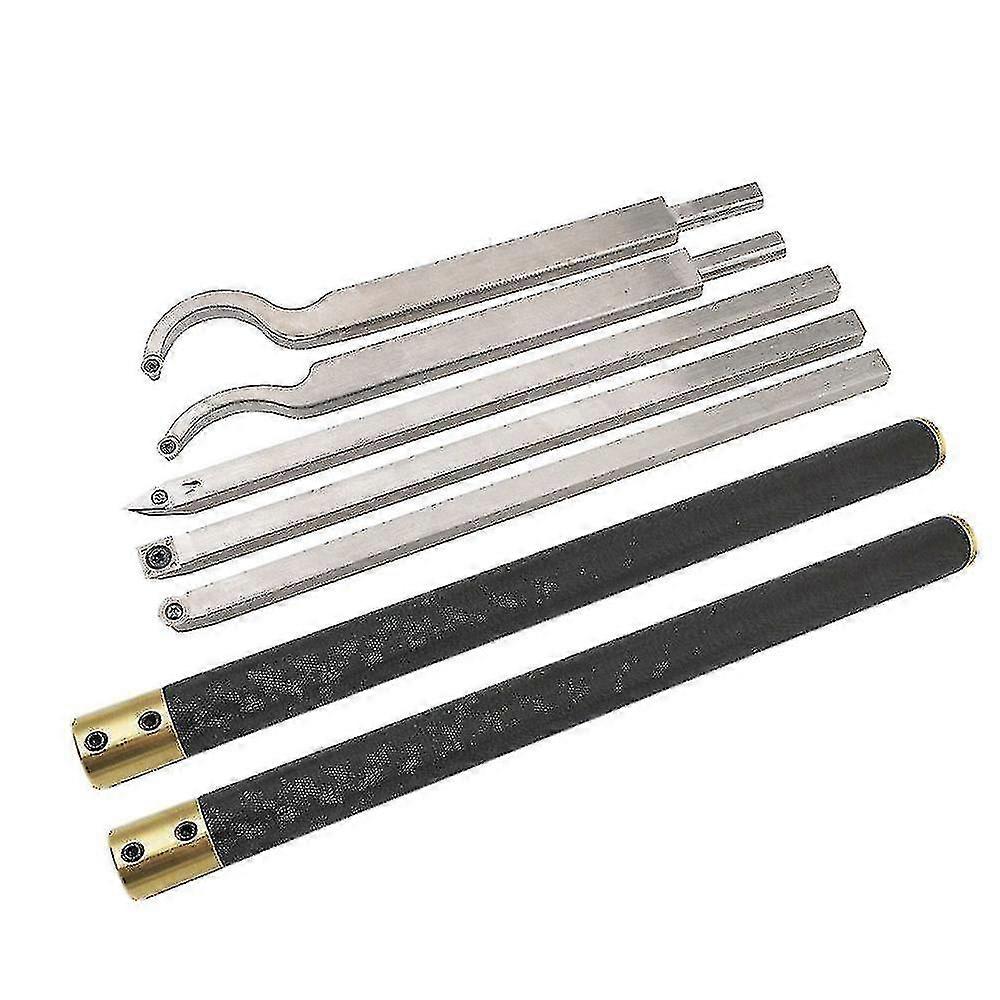 Hand Held Hollowing Knife Woodworking Turning Tool Square/round/bending Cutter Wood Rotary Lathe And Turning Tool Extension Bar