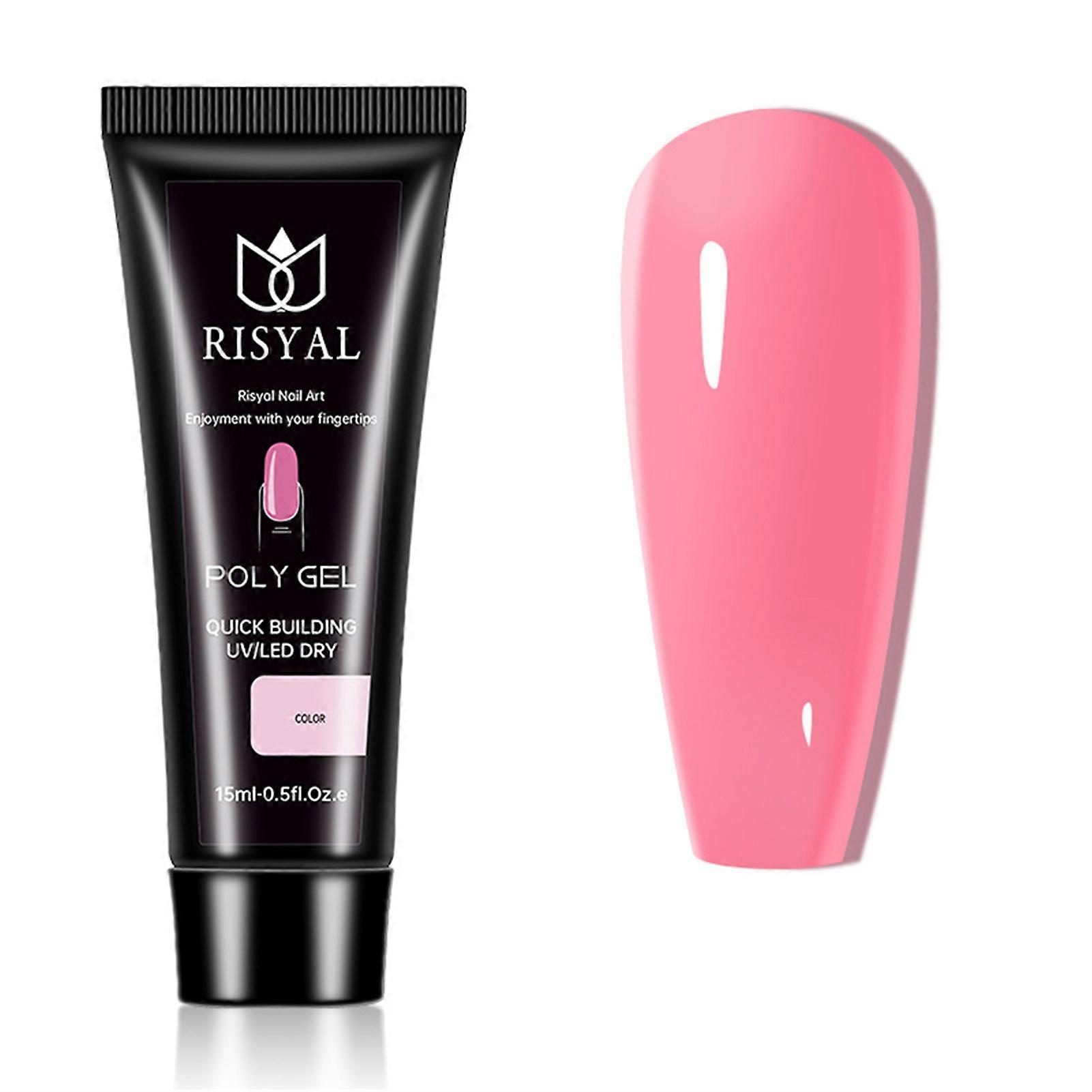 15ml Nails Poly Eetension Gel Lengthening Short Nails Manicure Tool for Manicure Beginner