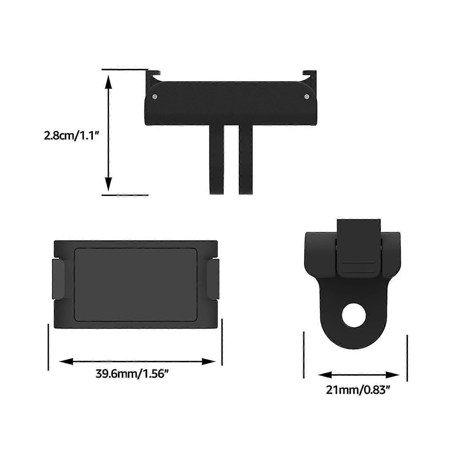 Compatível com Action 2 Host Poderoso Adaptador Magnético 1/4 Screw Hole Tripod Stick