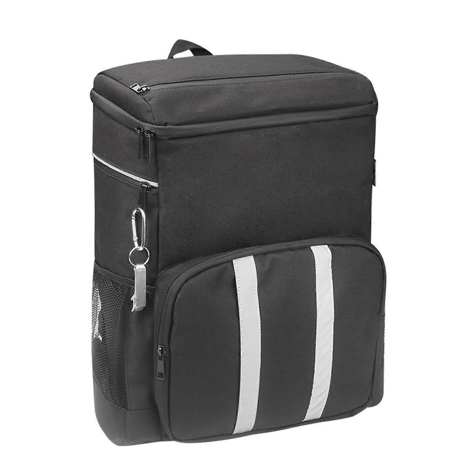 Solid-Color large Picnic Backpack Waterproof Leak-Proof Picnic Bag for Camping Travel