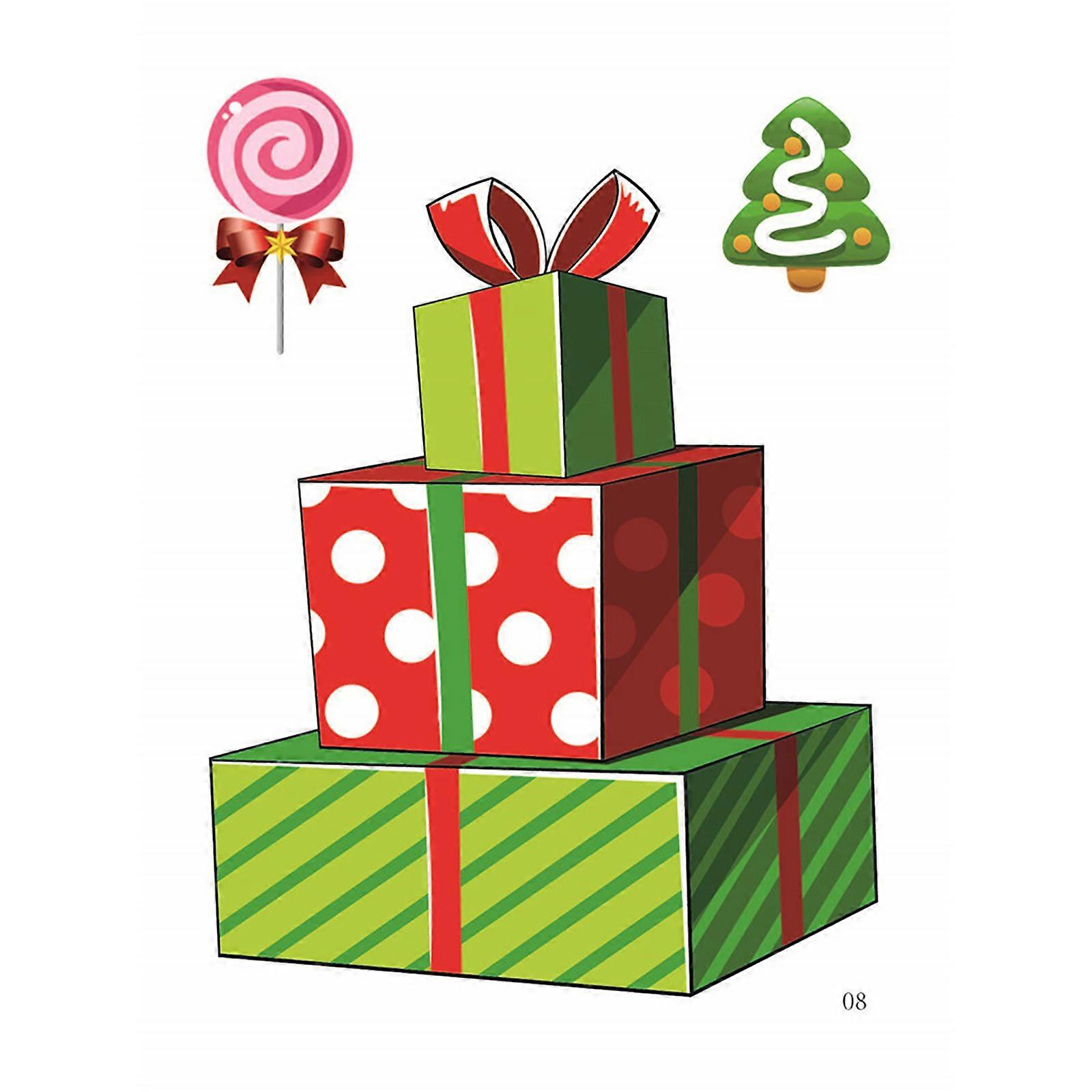 Current Christmas Holiday Window Glass Electrostatic Paste Sticker Decoration