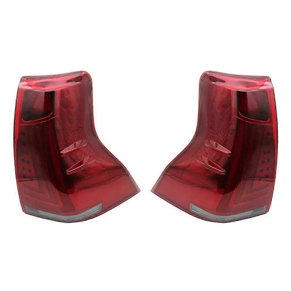 CSCSNL 2Pcs Rear Bumper Tail Light Brake Dynamic Turn Signal lamp LED Taillight For Toyota Land Cruiser Prado 2010 - 2022
