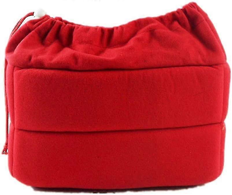 Yaju Camera Bag Insert For Backpack Camera Protective Bag Shockproof (1 Piece, Red