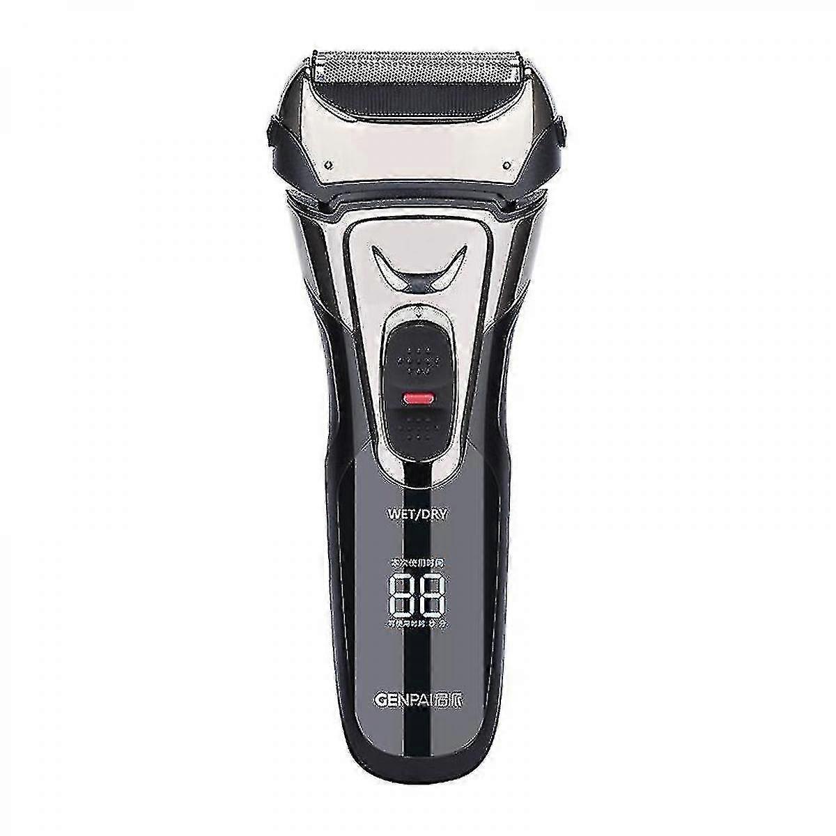 Rasoio elettrico Braun Series 3 Proskin, rasoio elettrico per uomo con trimmer di precisione pop-up, lame sensibili, bagnato e asciutto