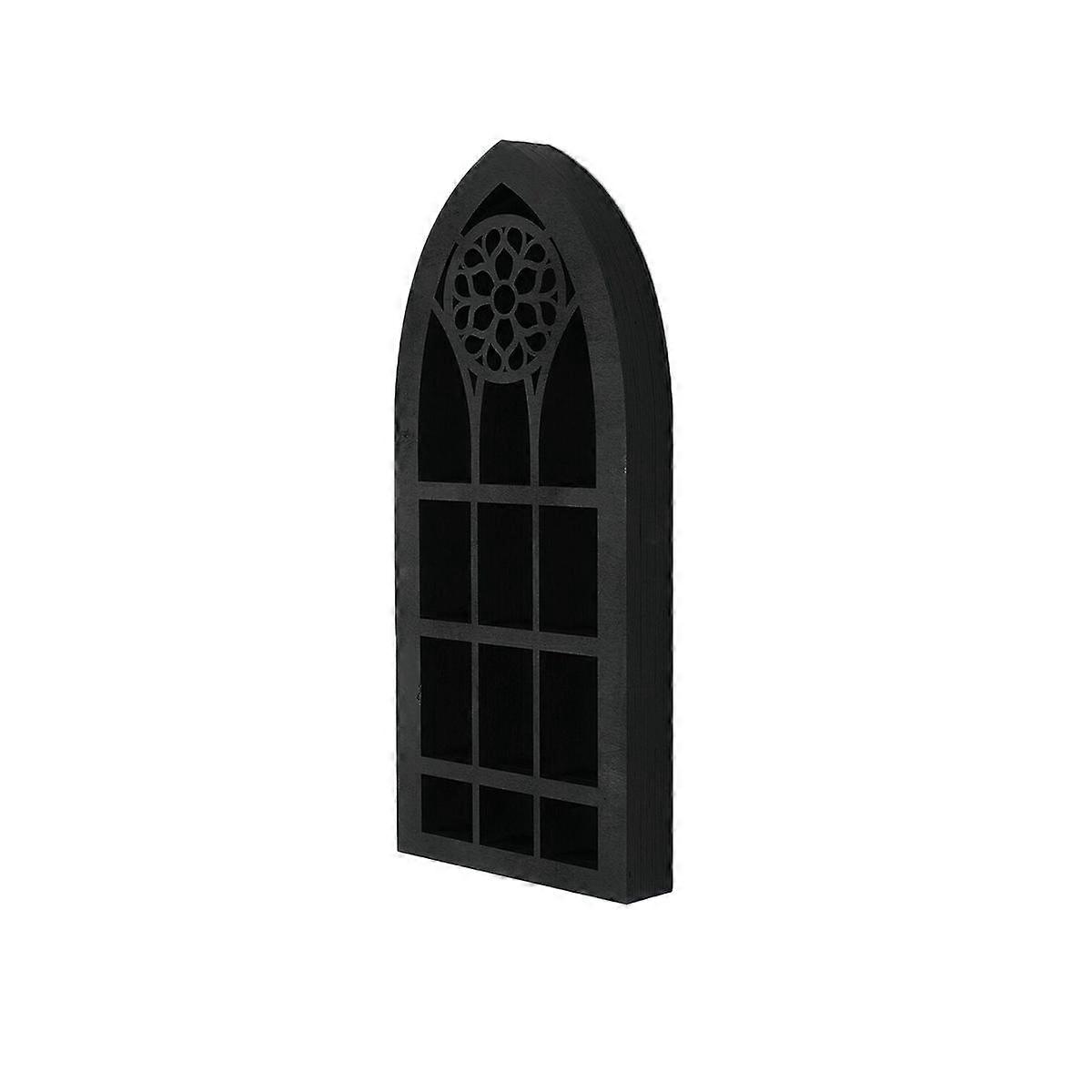 Moon Shelf Crystal Display Case Wall Hanging Crystal Display Shelf Nail Polish Essential Oil Storag