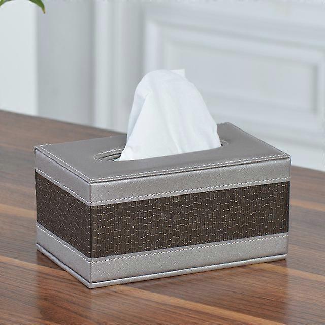 Leather Tissue Box