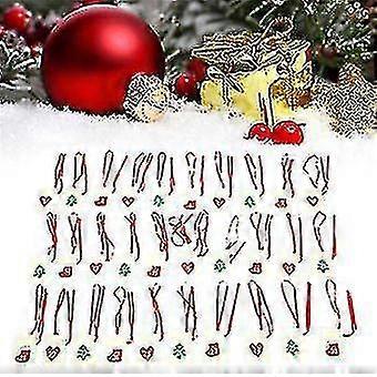 Christmas Garland Advent Calendar With Hanging Bag