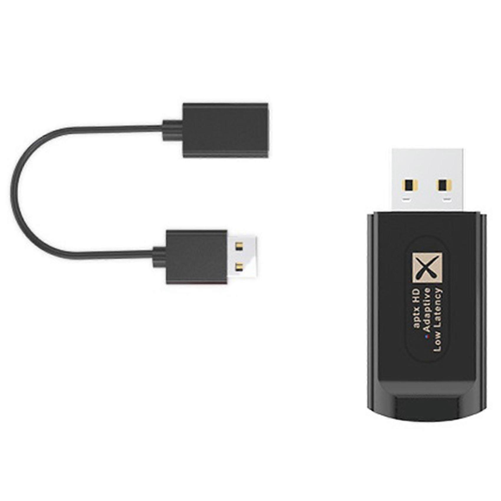 Usb Bluetooth 5.2 Audio Transmitter,switchable Aptx Adptive,support 1 To 2,driver-free,with 3.5mm A