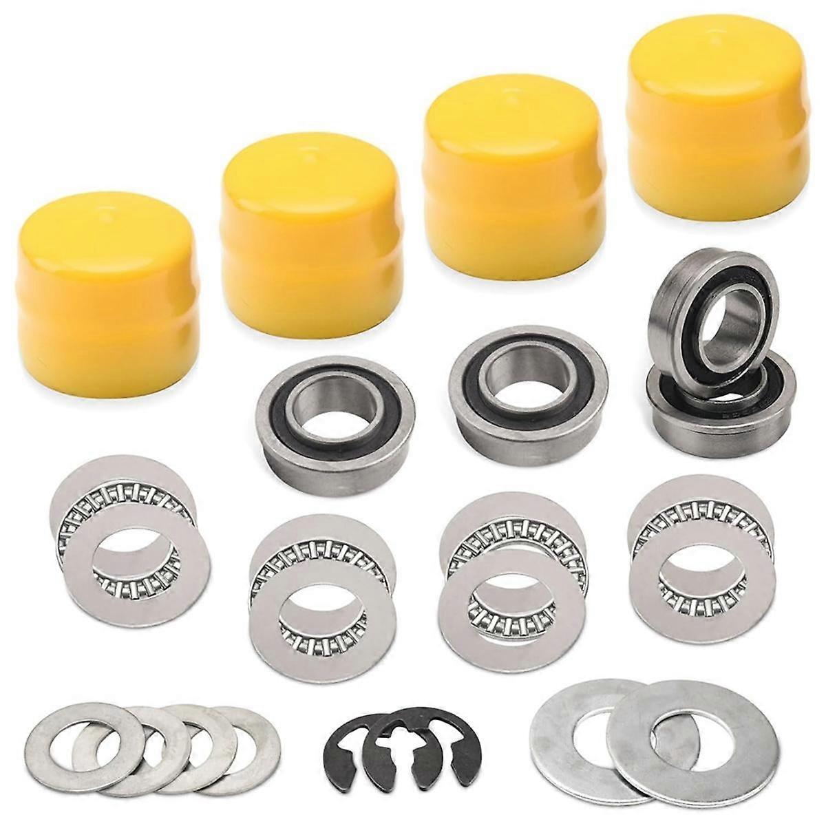 9040H Riding Lawn Mowers Parts Front Wheel Bearing Kit for Lawn Mower M123811 AM127304 M143338 9040