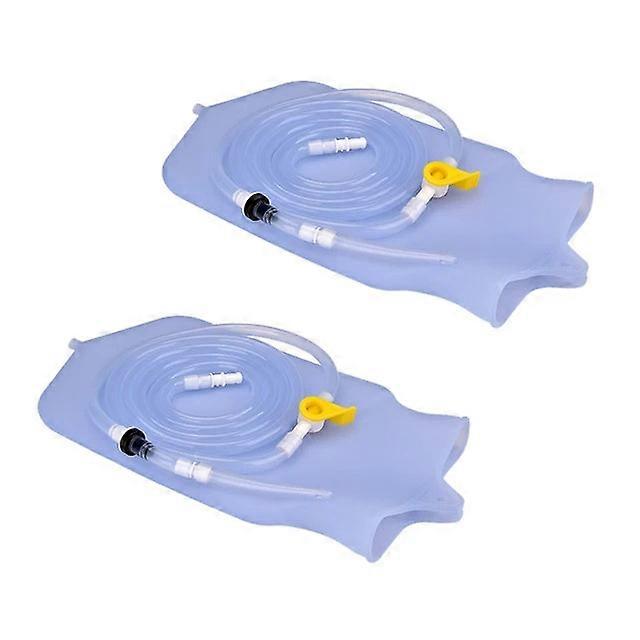 2X 2000ml Constipation Flusher Hygiène Féminine Ensembles de Sacs de Lavement