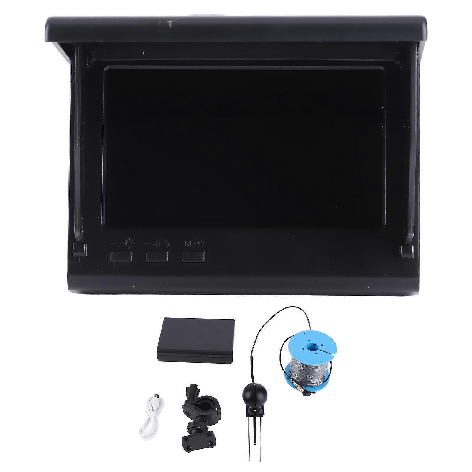 4.3in IPS Screen Fish Finder LCD Visual Fish Detector Underwater Fishing Camera IP67 Deep Waterproof