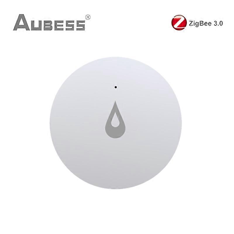 CORUI Mini ZigBee 3.0 Water Tank Full Water Linkage Tuya Water Leak Detector Flood Sensor Smart Home Security Alarm Alexa Home