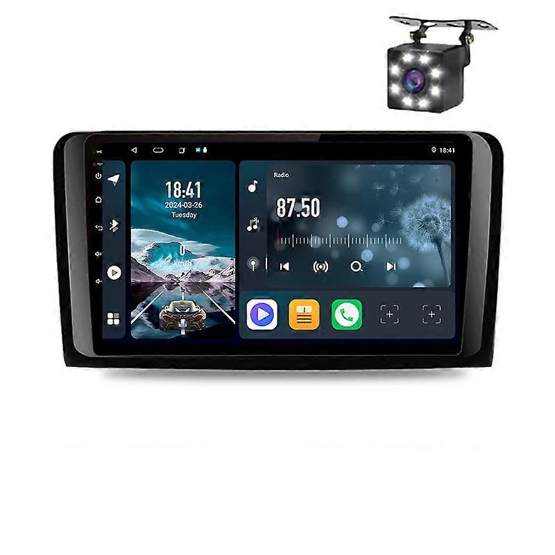 Android 14 Car Radio For Benz ML GL ML350 GL320 X164 2005-2009 Auto Multimedia Player
