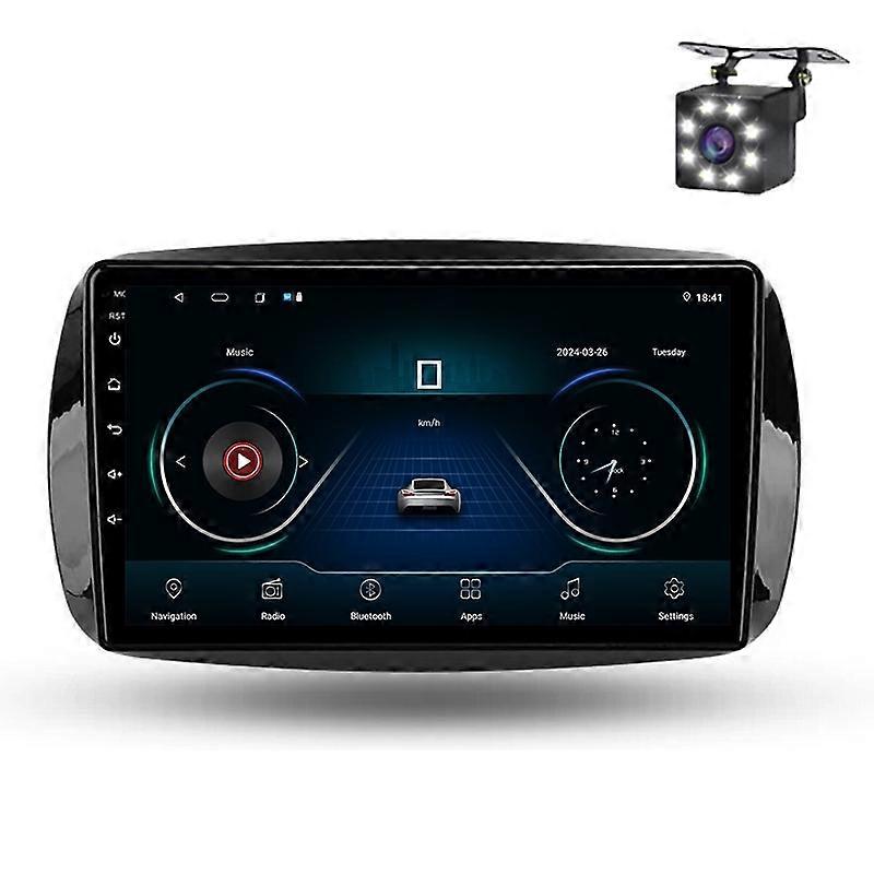 Car Radio Android For Benz Smart Fortwo 3 C453 A453 2014-2020 Auto Multimedia Player Stereo GPS