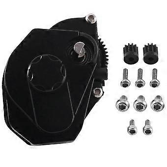 Cnc Metal Complete Transmission Gearbox For 1/24 Rc Crawler Car Axial Scx24 Deadbolt C10 Jlu Upgrad