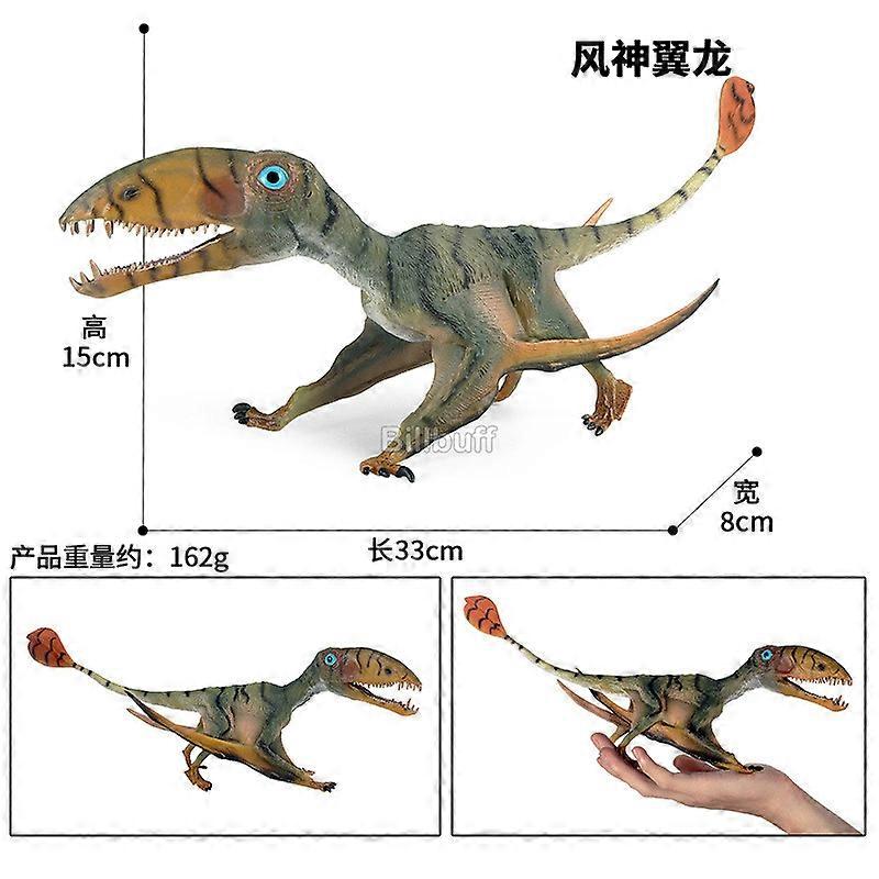 Large Simulation Solid Animals Figures Lifelike PVC Pterodactyl Action Static Model Collection Educational toy for children Gift