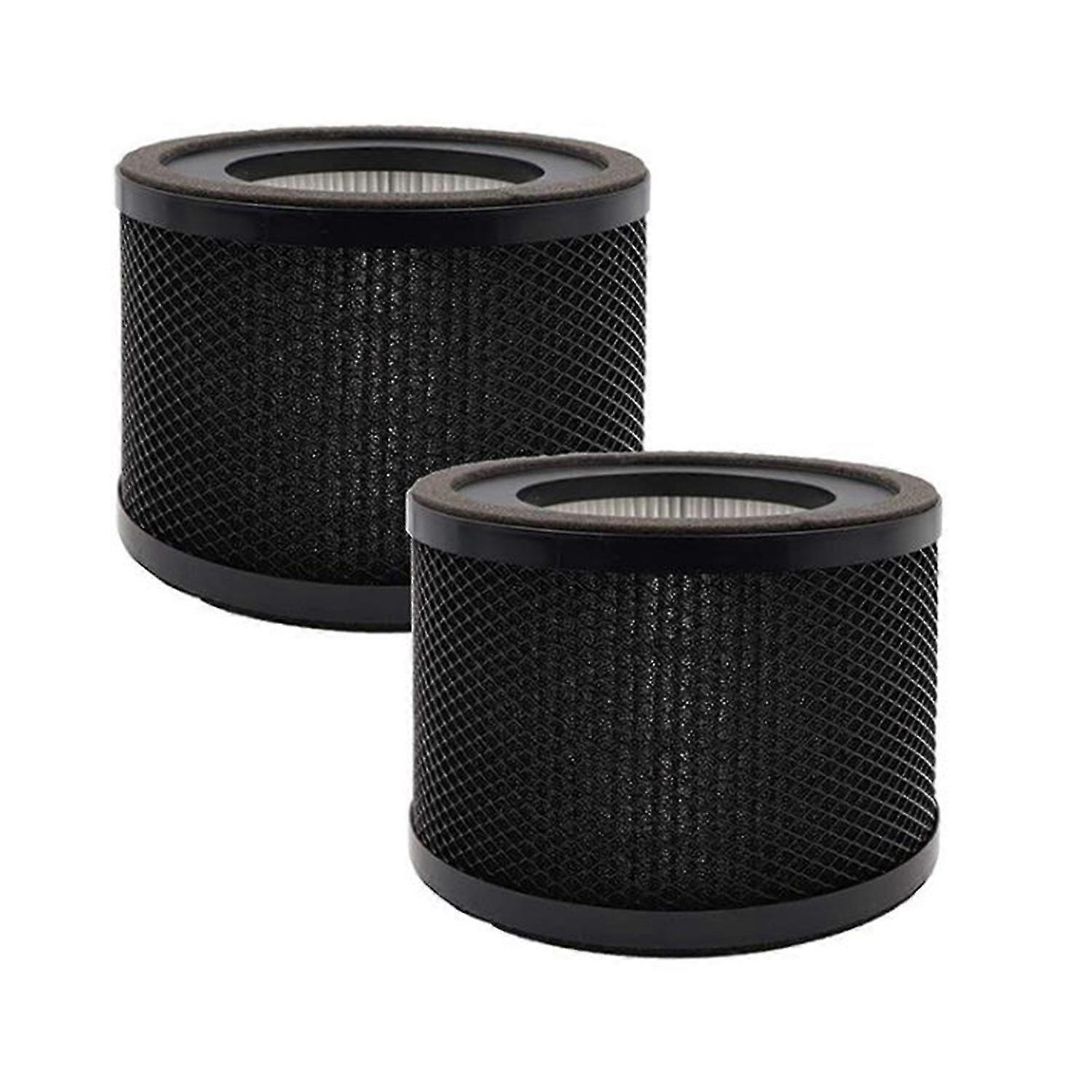 2pack Replacement 3-in-1 Hepa Air Filters Compatible For Taotronics