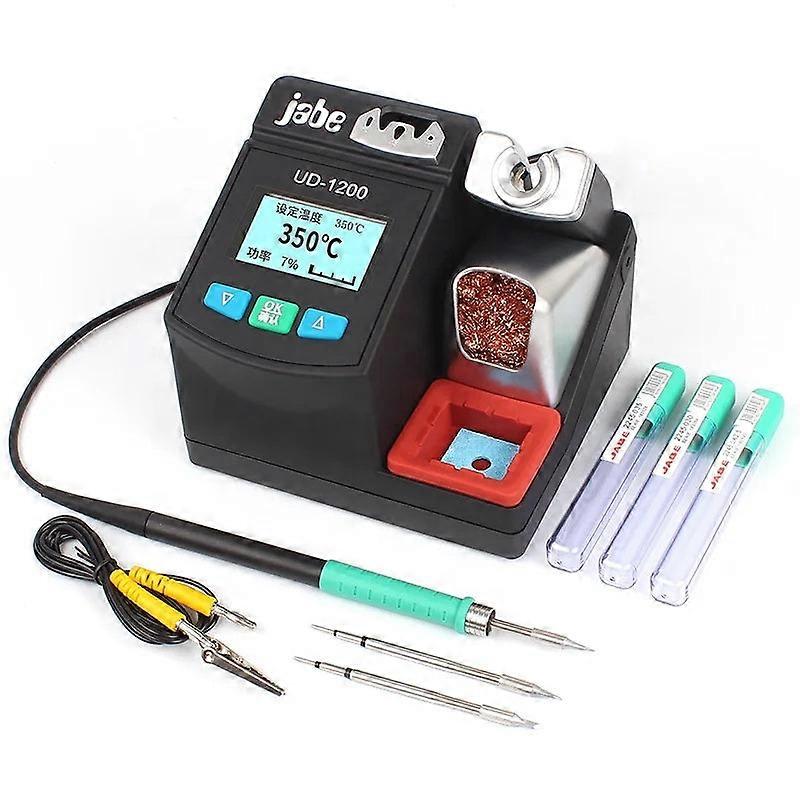 (Original New) Bga Rework Station 110v / 220v Smd Repairing Tool Digital Lead Free Soldering Iron Jabe Ud-1200 For Smartphones