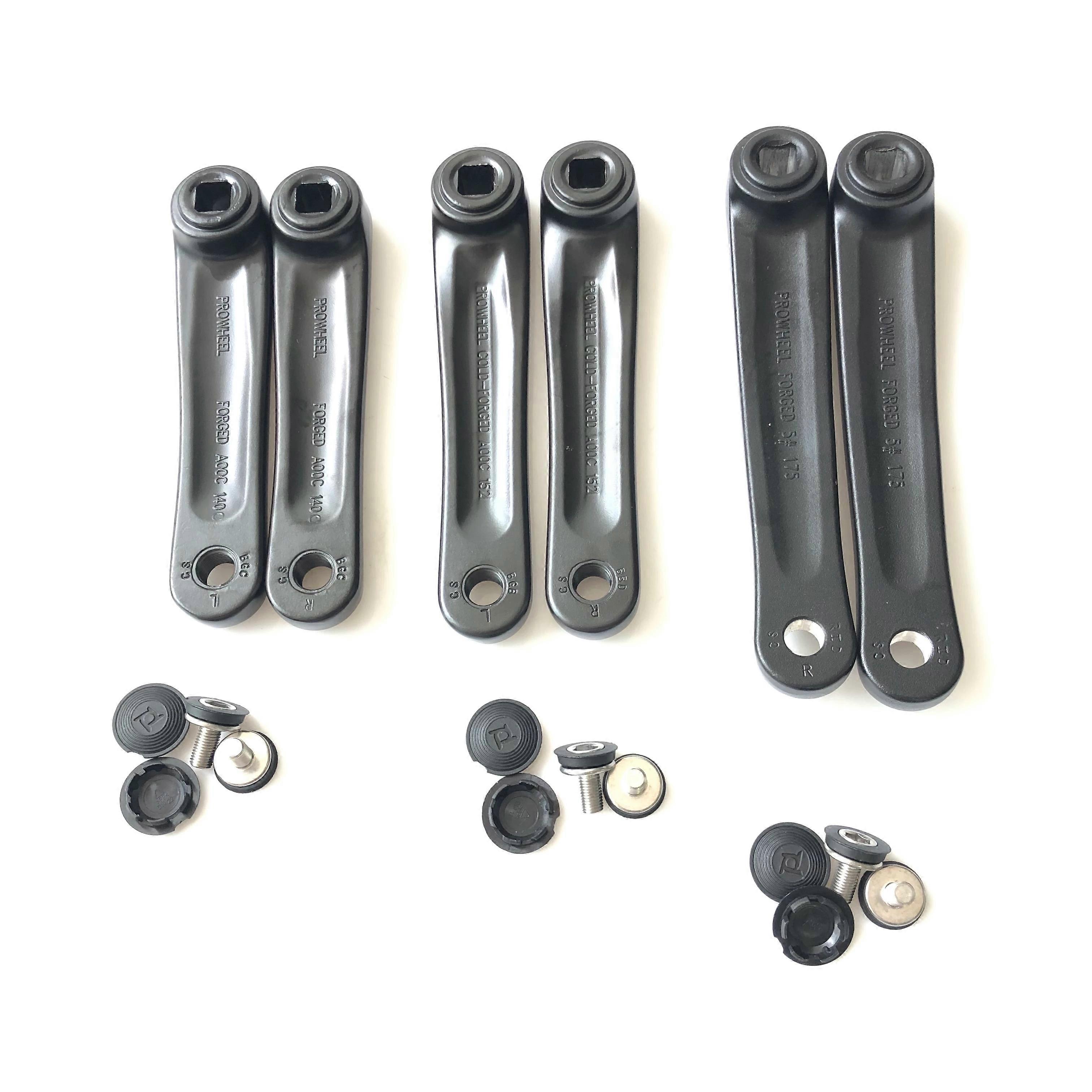 Cranks 140mm 152mm 175mm Prowheel Left and Right Suitable for Bafang BBS Mid motor and M400 System+CS RID