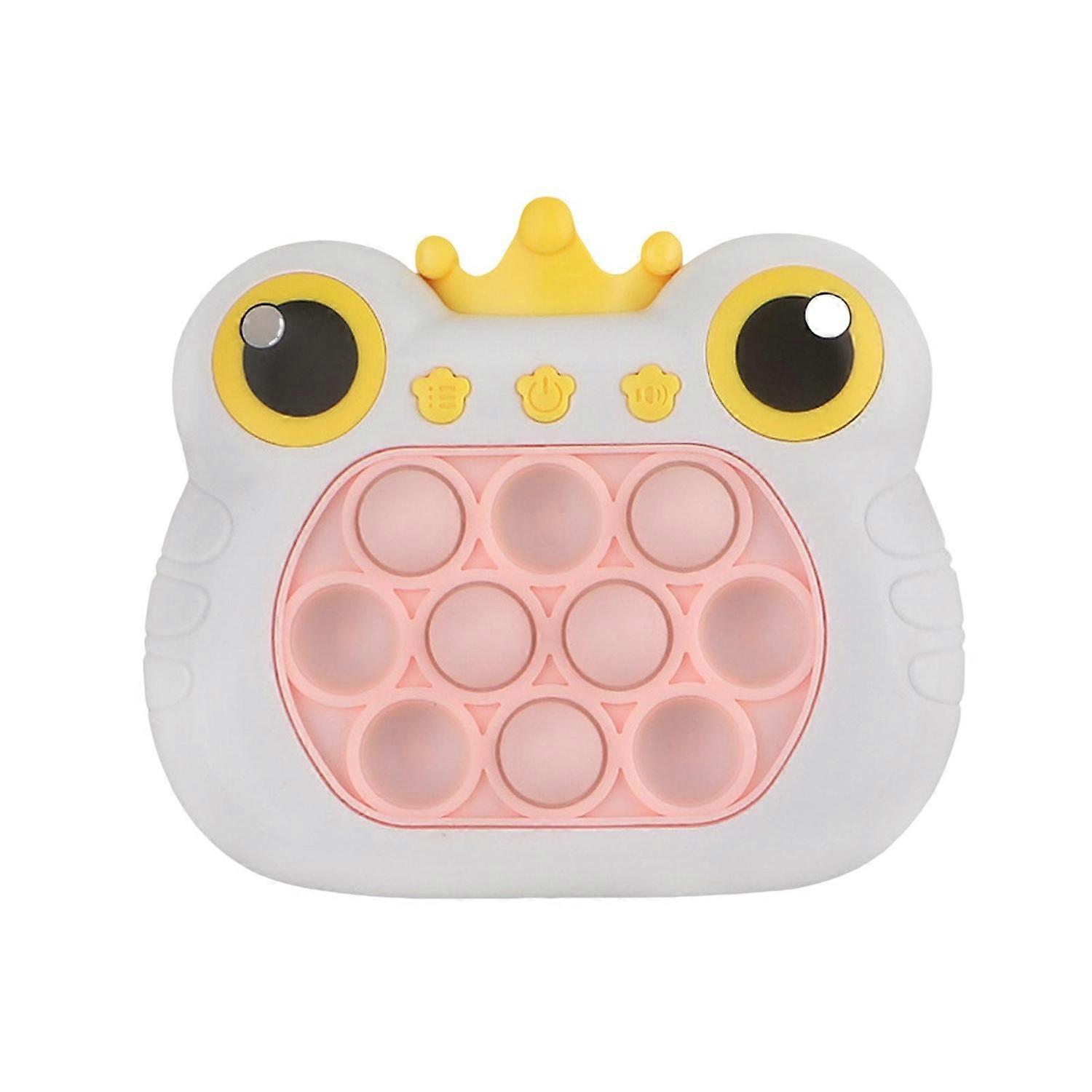 Push Game Toy Kids Handheld Game Console with 4 Modes Interactive Decompress Toy for Children Adults