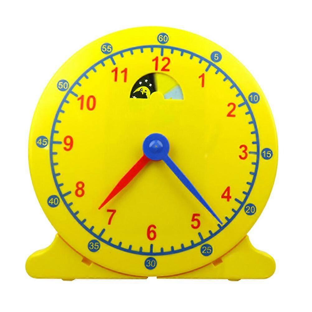 1pc Clock Time Learner Tool Creative Clock Mold Perception Time Mould Educational Toys For Children Pupils