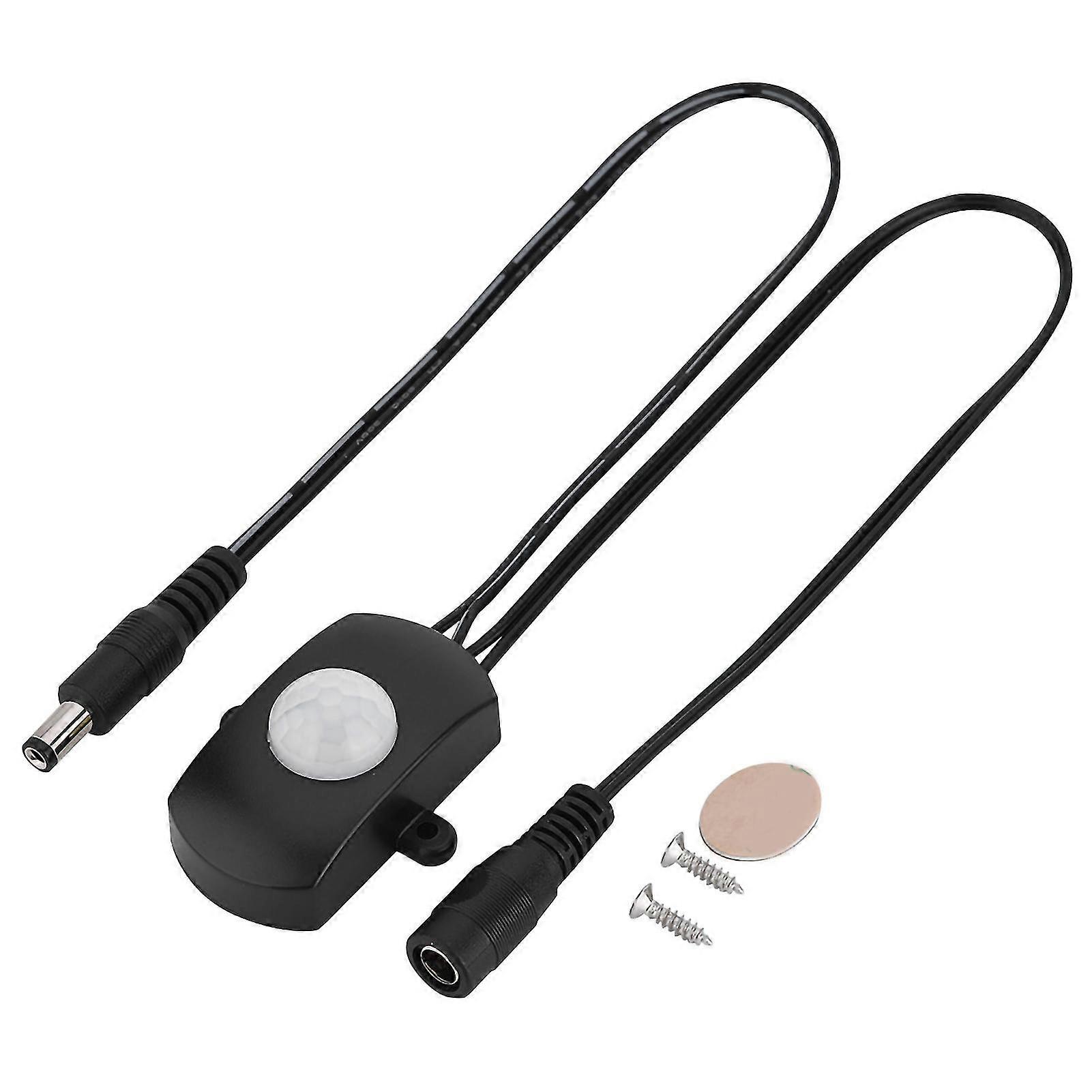 5a Dc 624v Mini Pir Infrared Motion Sensor Detector Switch Led Strip Automatic Switch Black