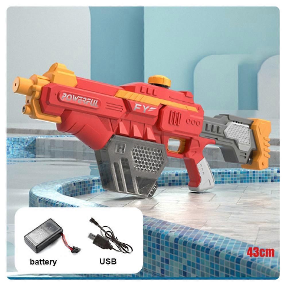 Kostenloser Versand elektrische Wasser pistole leistungs starke Wassers trahler Spritzpistolen groe Kapazitt Wassertank Sommer Schwimmbad Outdoor-Spie