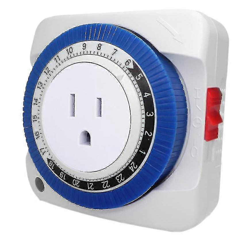 Outlet Timer Switch 24 Hour Plug-in Electric Mechanical Outlet Timer Switch Outlet Mechanical Timin