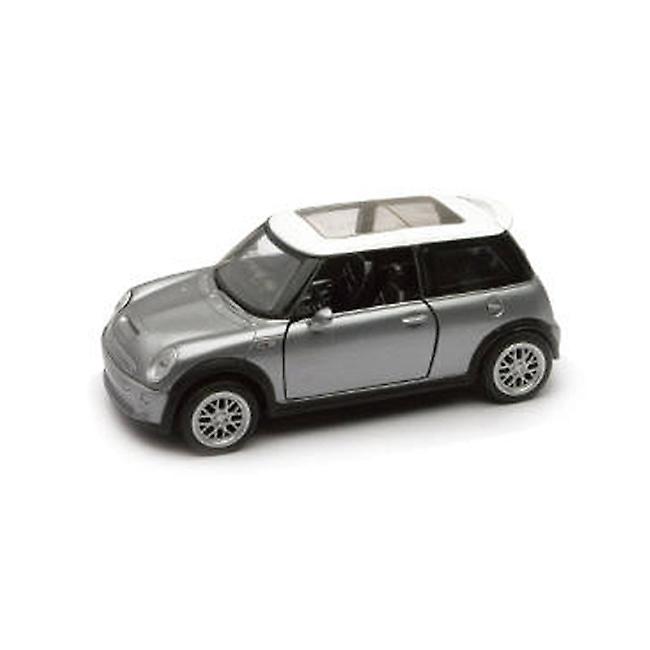 NewRay Toys 1/32 Die-Cast Car With Pullback Action, Mini Cooper S