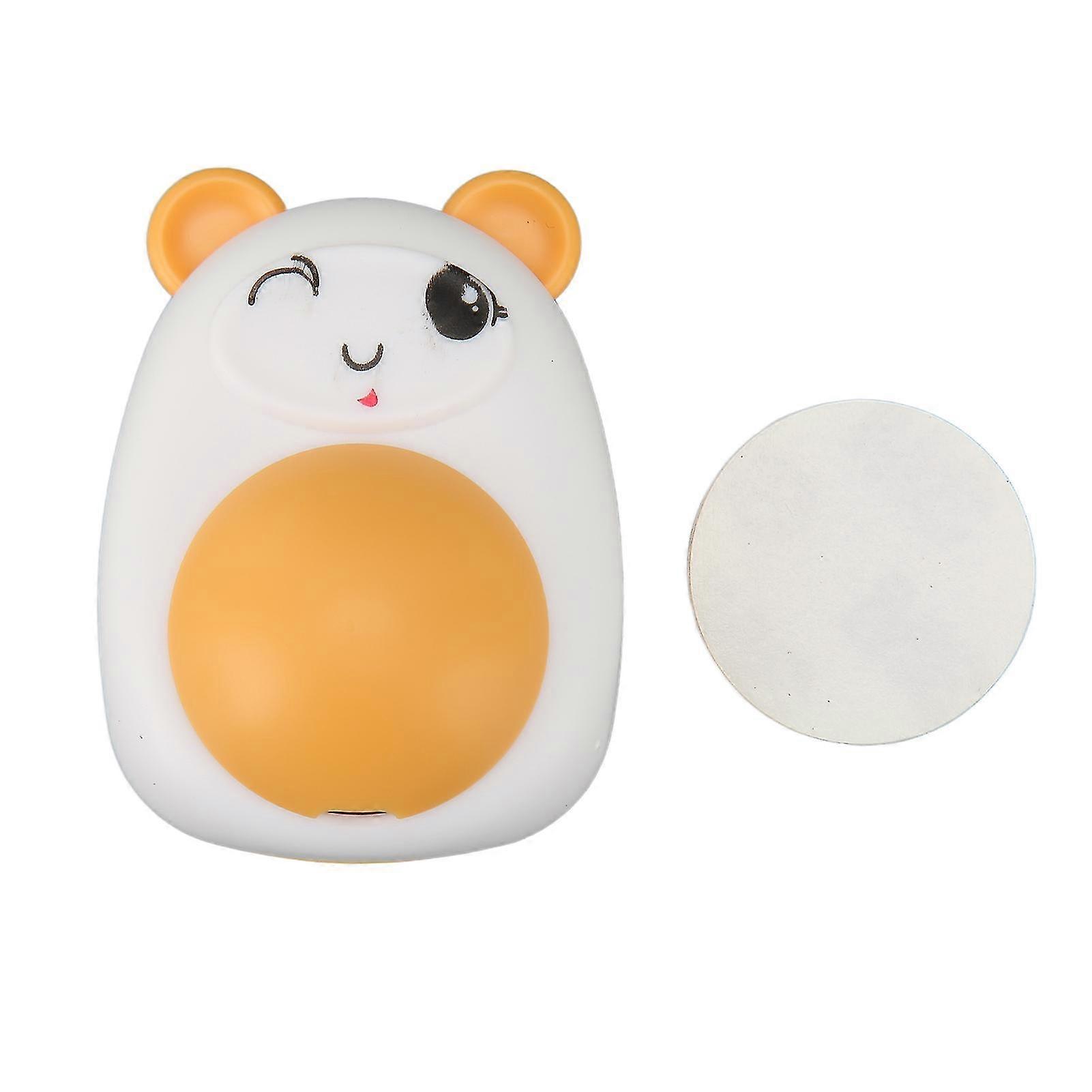 Yellow Cartoon Catnip Wall Balls - Safe Healthy and Multifunctional Indoor Cat Toys for Teeth Cleaning.