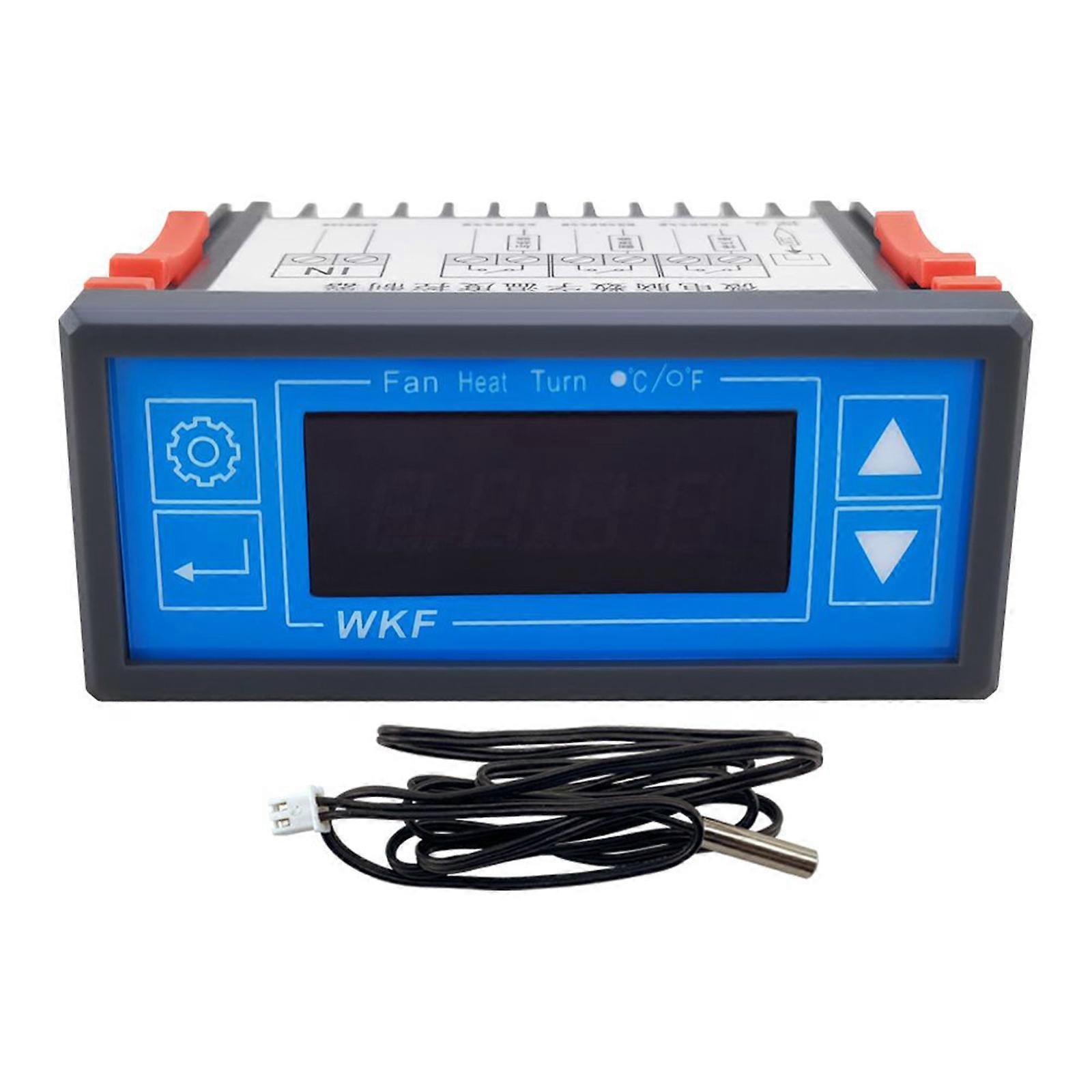 Digital Temperature Controller Thermostat with 1m Sensor Heater Freezer