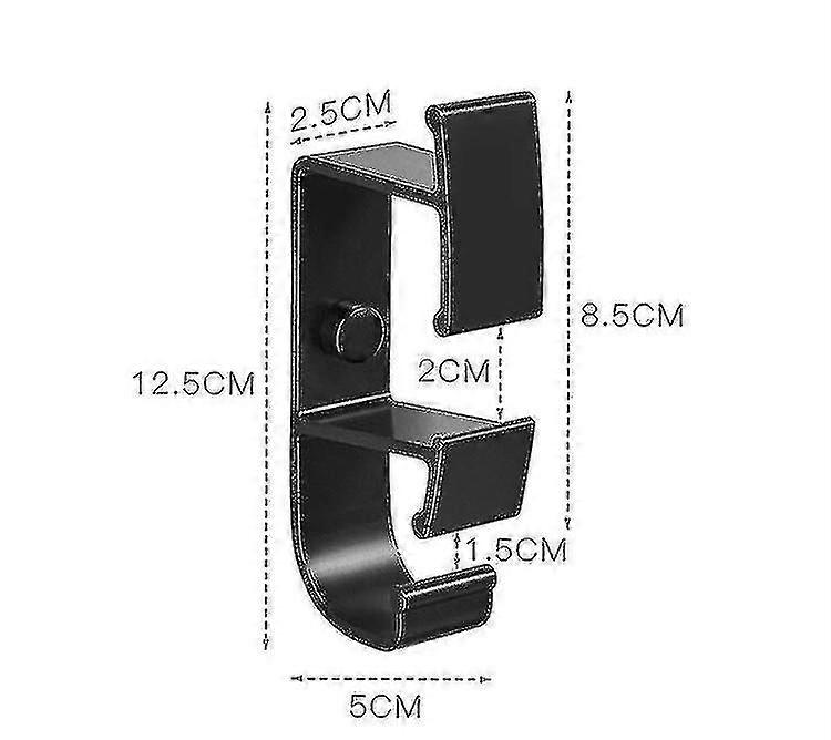 Space Aluminium Schwarze Farbe Kleiderbügel